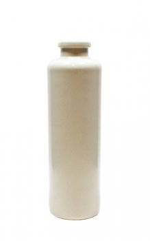Steinzeugflasche 200ml beige-matt, Mündung 19mm  Lieferung ohne Verschluss, bei Bedarf bitte separat bestellen!